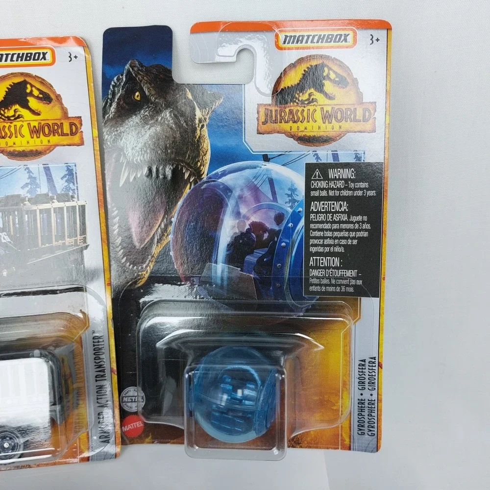 Matchbox 2021 Jurassic World‎ Dominion Lot of 4 Vehicles New